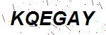 CAPTCHA verification image containing distorted text characters