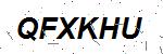 CAPTCHA verification image containing distorted text characters