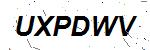CAPTCHA verification image containing distorted text characters