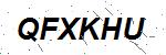 CAPTCHA verification image containing distorted text characters