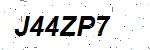 CAPTCHA verification image containing distorted text characters