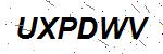 CAPTCHA verification image containing distorted text characters