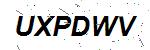 CAPTCHA verification image containing distorted text characters