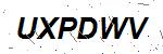 CAPTCHA verification image containing distorted text characters