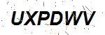 CAPTCHA verification image containing distorted text characters
