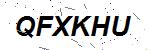 CAPTCHA verification image containing distorted text characters