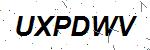 CAPTCHA verification image containing distorted text characters
