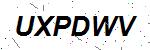 CAPTCHA verification image containing distorted text characters