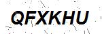 CAPTCHA verification image containing distorted text characters