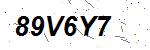 CAPTCHA verification image containing distorted text characters