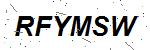 CAPTCHA verification image containing distorted text characters