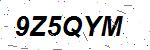 CAPTCHA verification image containing distorted text characters