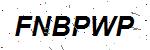 CAPTCHA verification image containing distorted text characters