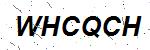 CAPTCHA verification image containing distorted text characters