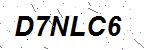 CAPTCHA verification image containing distorted text characters