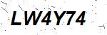 CAPTCHA verification image containing distorted text characters