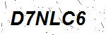 CAPTCHA verification image containing distorted text characters