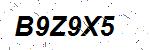 CAPTCHA verification image containing distorted text characters