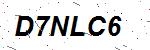 CAPTCHA verification image containing distorted text characters