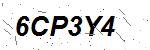 CAPTCHA verification image containing distorted text characters