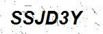 CAPTCHA verification image containing distorted text characters