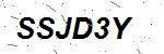CAPTCHA verification image containing distorted text characters