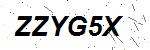 CAPTCHA verification image containing distorted text characters
