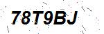 CAPTCHA verification image containing distorted text characters