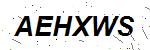 CAPTCHA verification image containing distorted text characters