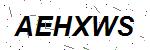 CAPTCHA verification image containing distorted text characters