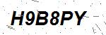 CAPTCHA verification image containing distorted text characters