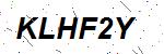 CAPTCHA verification image containing distorted text characters