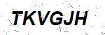 CAPTCHA verification image containing distorted text characters