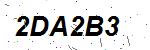 CAPTCHA verification image containing distorted text characters