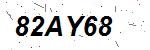 CAPTCHA verification image containing distorted text characters