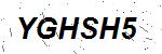 CAPTCHA verification image containing distorted text characters