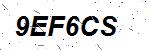 CAPTCHA verification image containing distorted text characters