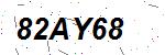CAPTCHA verification image containing distorted text characters