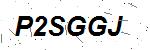 CAPTCHA verification image containing distorted text characters