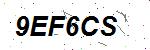 CAPTCHA verification image containing distorted text characters