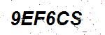 CAPTCHA verification image containing distorted text characters