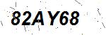 CAPTCHA verification image containing distorted text characters