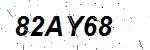 CAPTCHA verification image containing distorted text characters