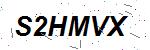 CAPTCHA verification image containing distorted text characters