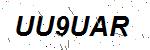 CAPTCHA verification image containing distorted text characters