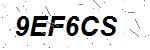 CAPTCHA verification image containing distorted text characters