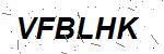 CAPTCHA verification image containing distorted text characters