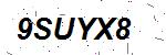 CAPTCHA verification image containing distorted text characters