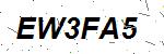 CAPTCHA verification image containing distorted text characters