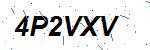 CAPTCHA verification image containing distorted text characters